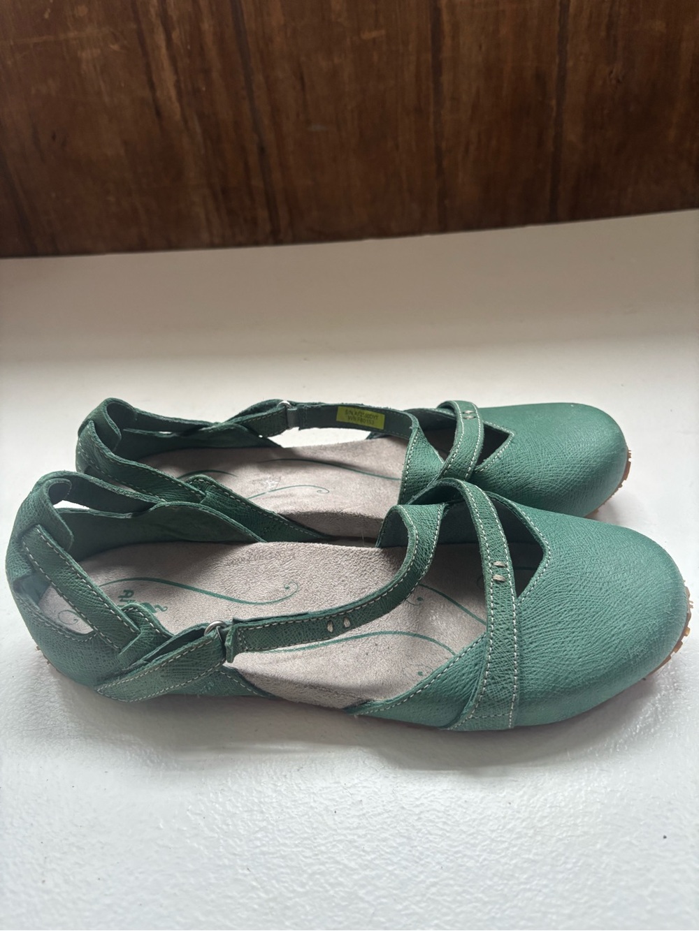 AHNU Tullia Ballet Flats Mary Jane Sandals Size 8 - Picture 4 of 7